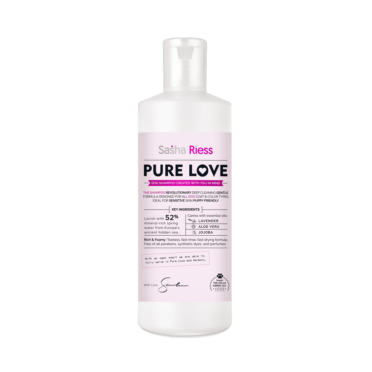 Sasha riess dog shampoo top